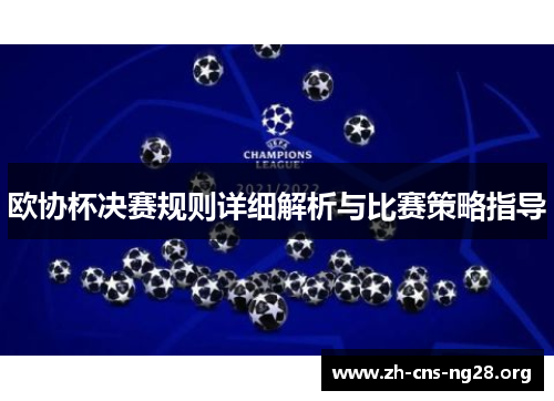 欧协杯决赛规则详细解析与比赛策略指导